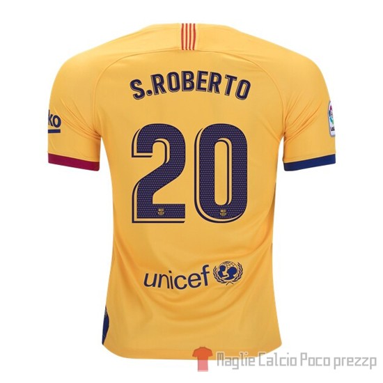 Maglia Barcellona Giocatore S.roberto Away 2019/2020 - Clicca l'immagine per chiudere